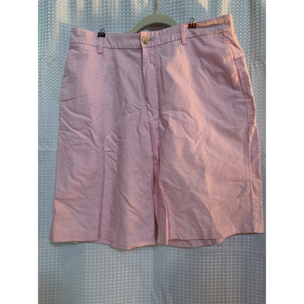 Izod Mens Pink 33 Shorts 100%‎ Cotton